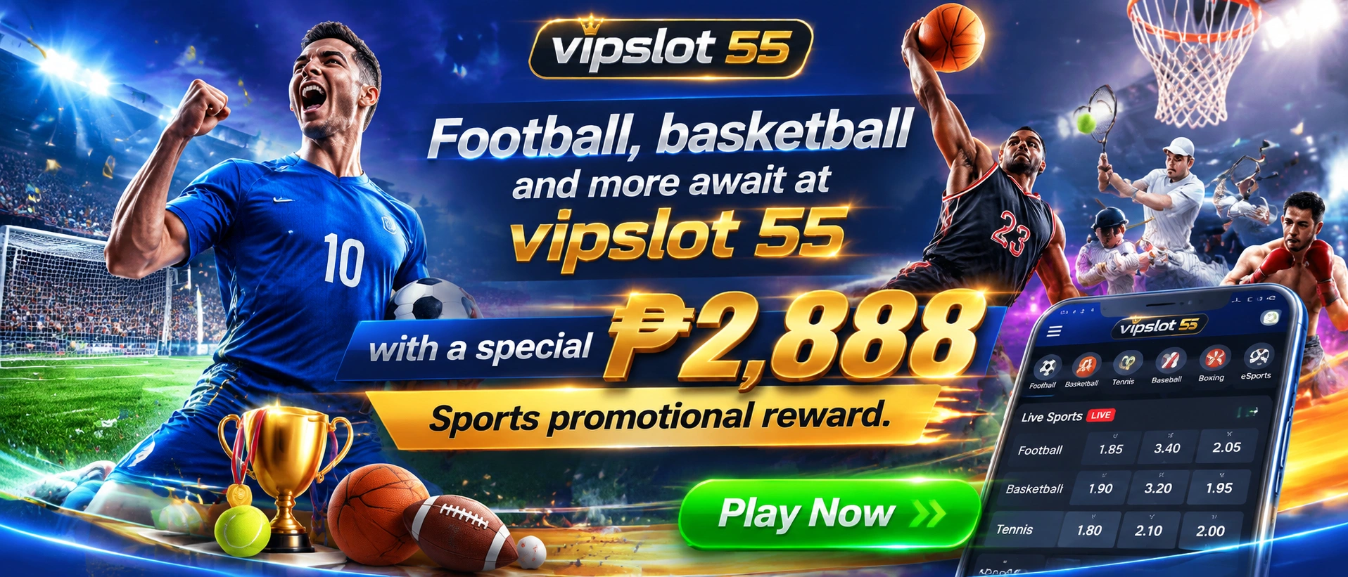 Live odds and bet slip visual